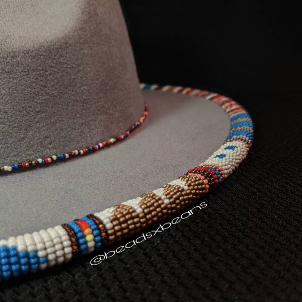 Custom Beadwork for Hats