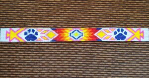 Colorful Beaded Hatband