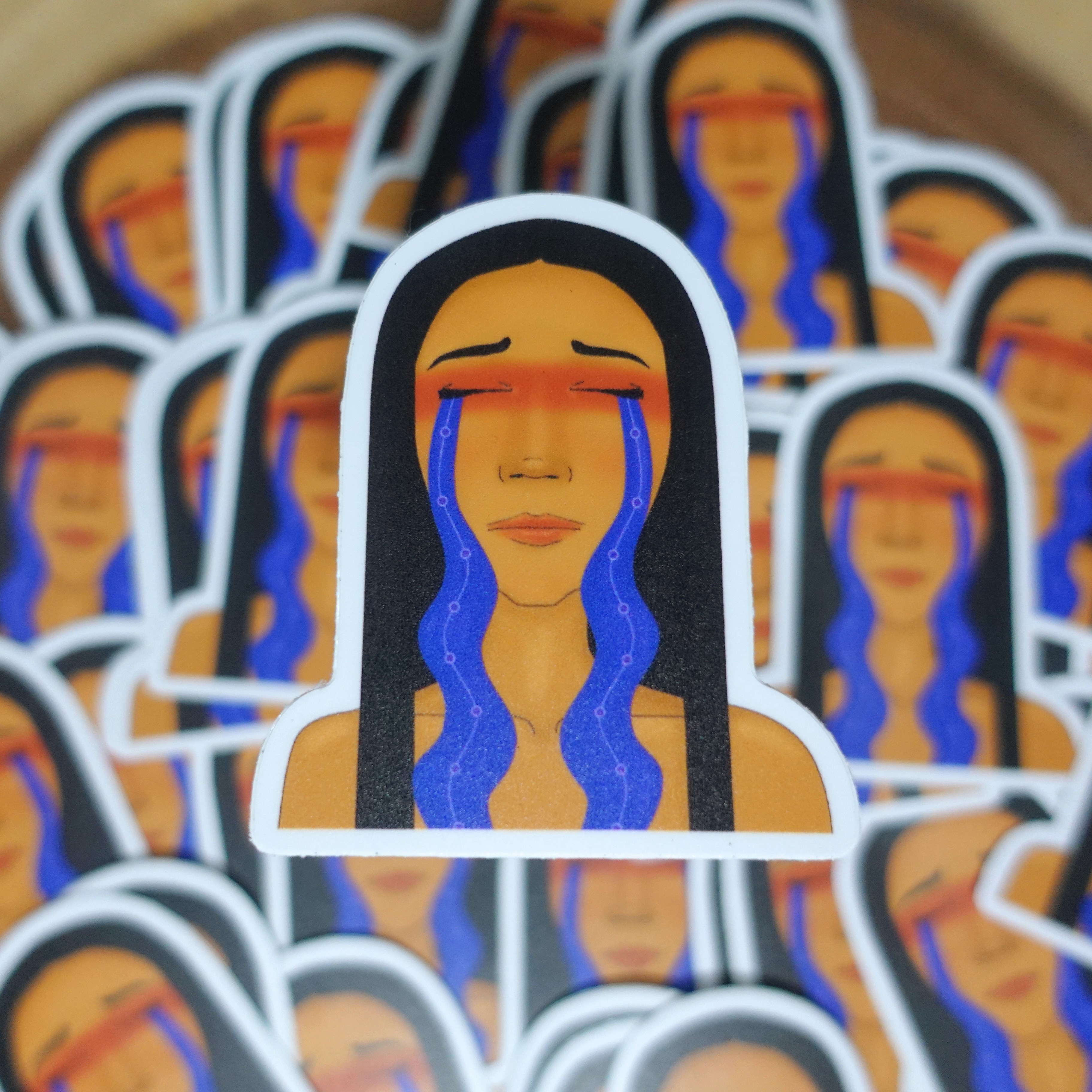 Climate Sorrow Die Cut Sticker